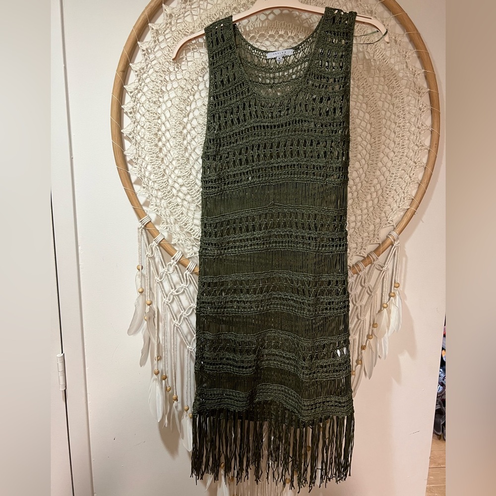 Fauxchet swim cover up